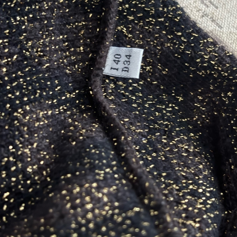 Blumarine Cashmere & Wool Full Zip Hooded Cardigan Textured Leopard Print M - Picture 4 of 14